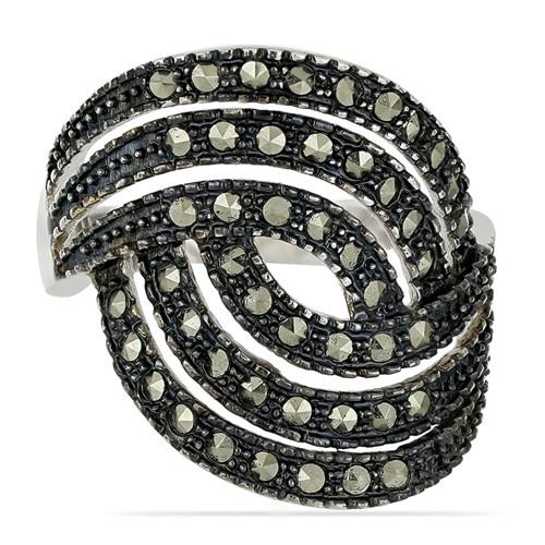 BUY 925 STERLING SILVER AUSTRIAN MARCASITE GEMSTONE STYLISH RING